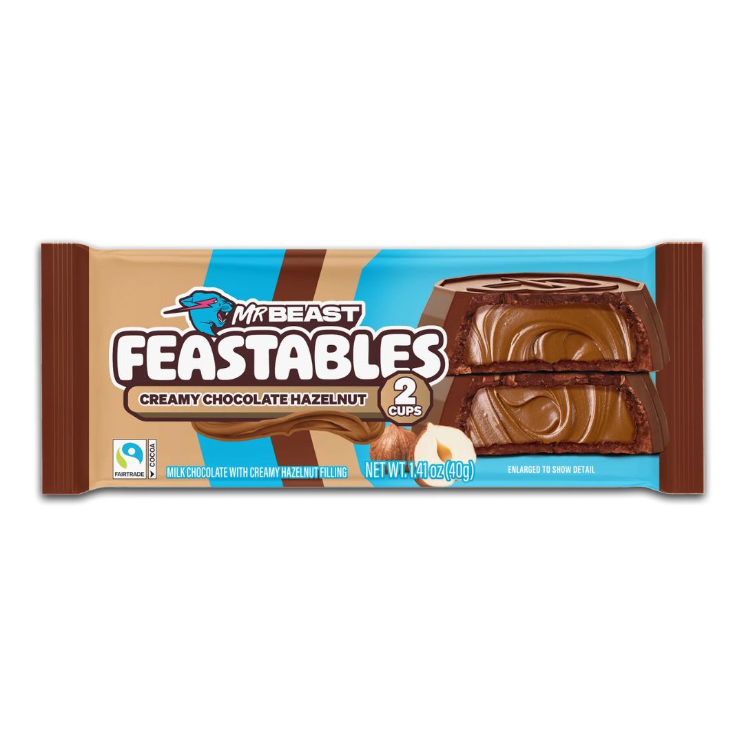 CHOCOLATE DE AVELLANA MR BEAST FEASTABLE