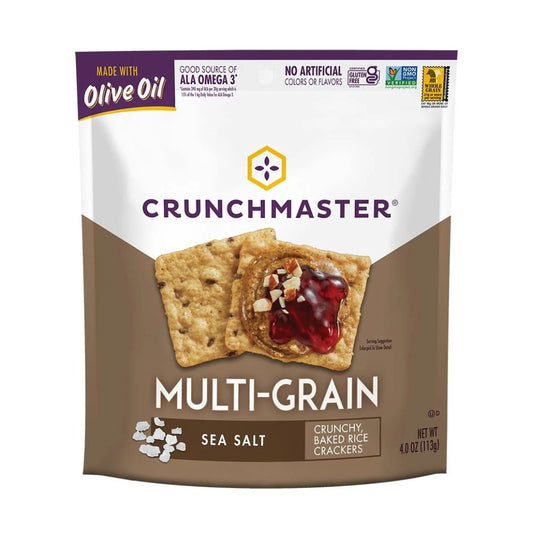 CRUNCHMASTER MULTI-GRAIN SEA SALT 4 OZ