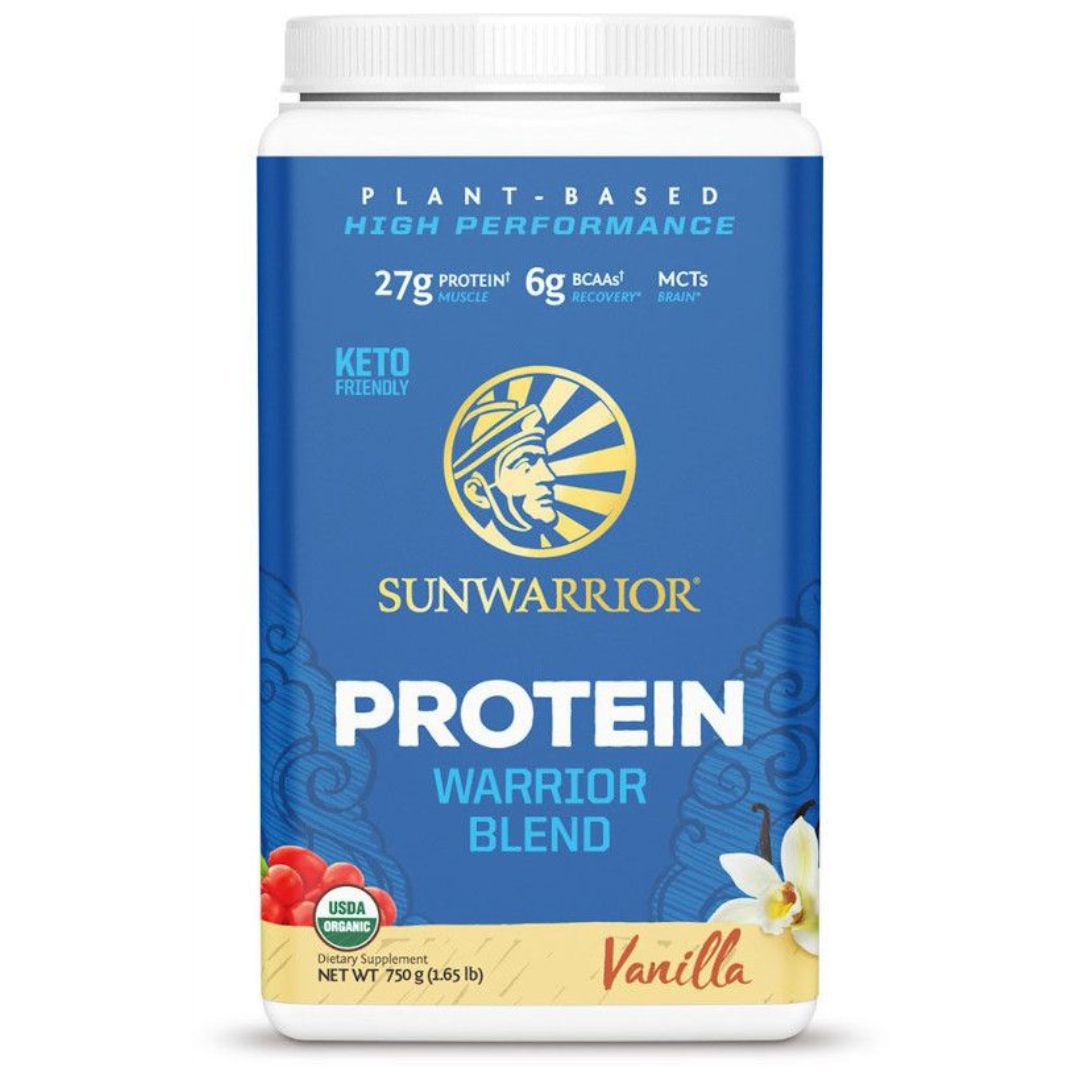 SUNWARRIOR BLEND PROTEIN VANILLA 750 GR