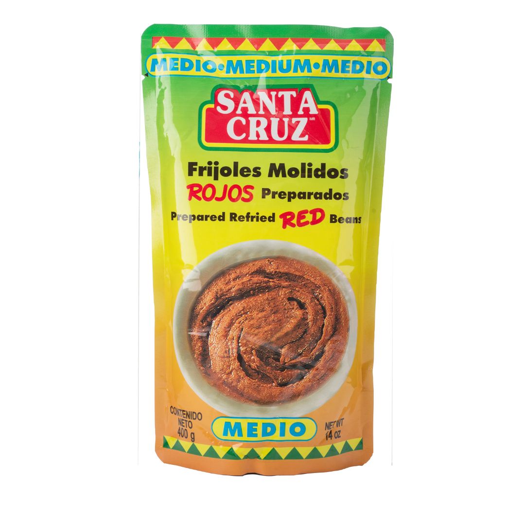 FRIJOL MOLIDO ROJO MED SANTA CRUZ 400 GRS