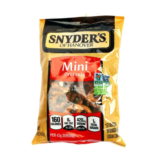 SNYDER'S MINI PRETZELS 1.5 OZ