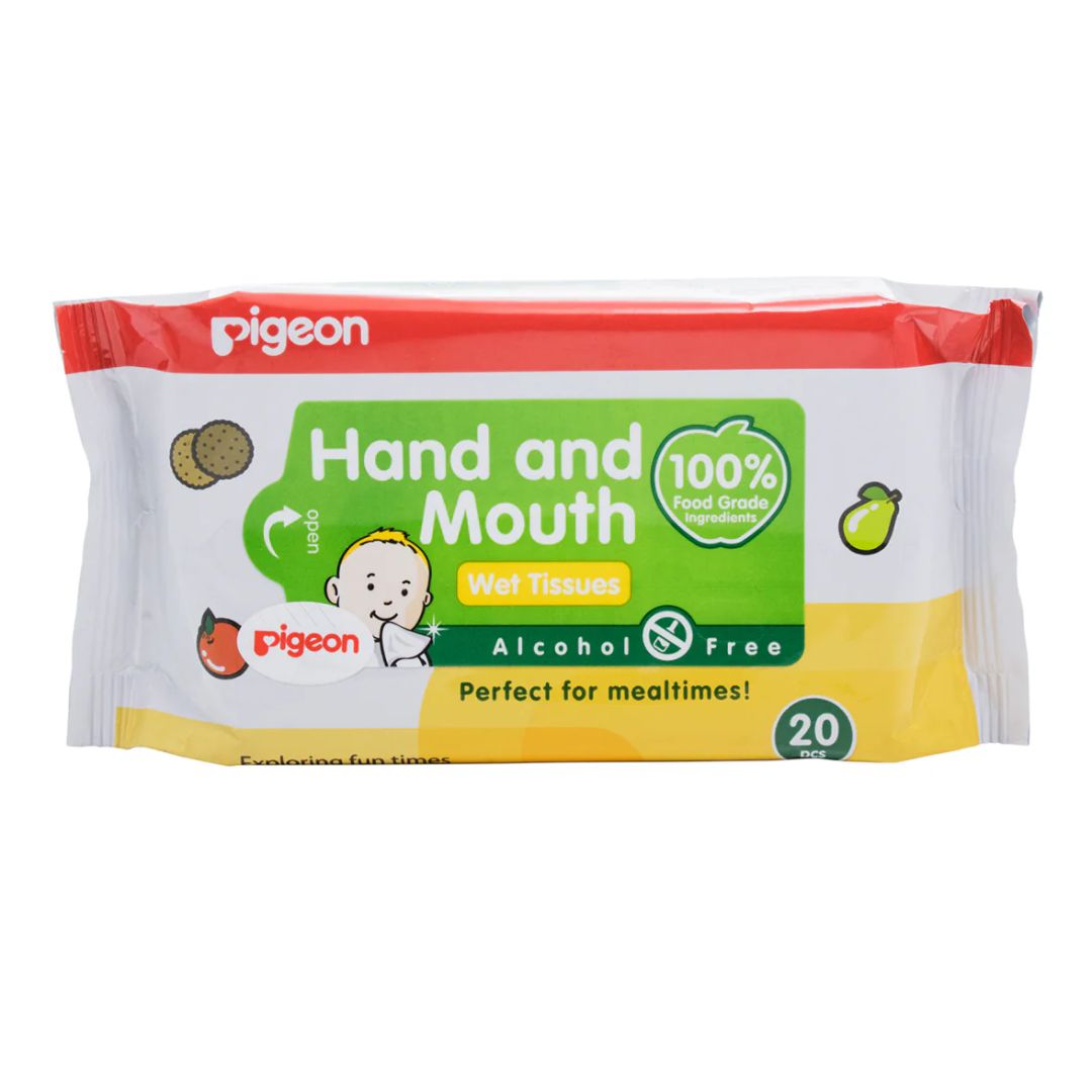 TOALLITAS HUMEDAS PIGEON HAND AND MOUTH 20 UND