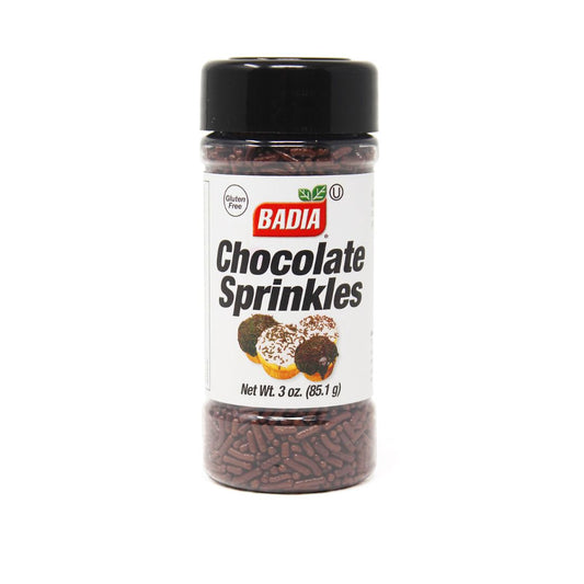 BADIA CHOCOLATE SPRINKLES 3 OZ