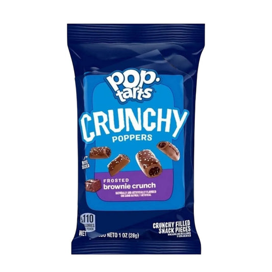 CRUNCHY POPPERS BROWNIE CRUNCH POP TARTS 60 GRS