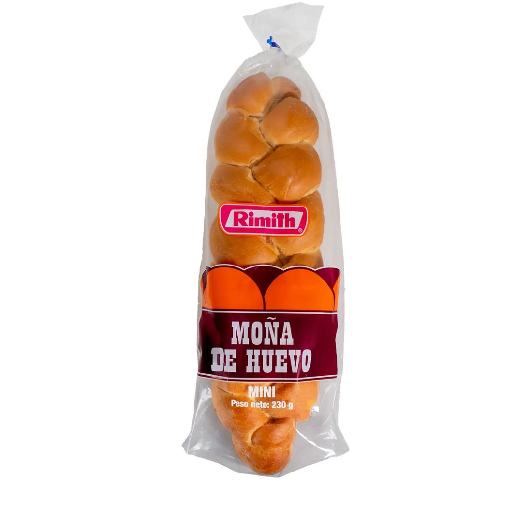 PAN MOÑA DE HUEVO MINI RIMITH 230G