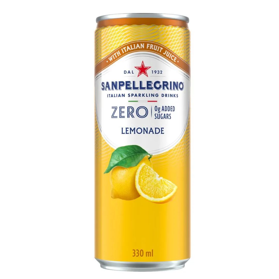 AGUA SAN PELLEGRINO LIMONADA SIN AZUCAR 330 ML