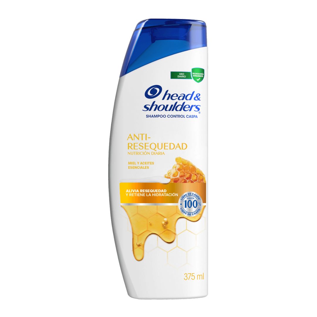 SHAMPOO HEAD & SHOULDERS ANTI RESEQUEDAD X 180 ML