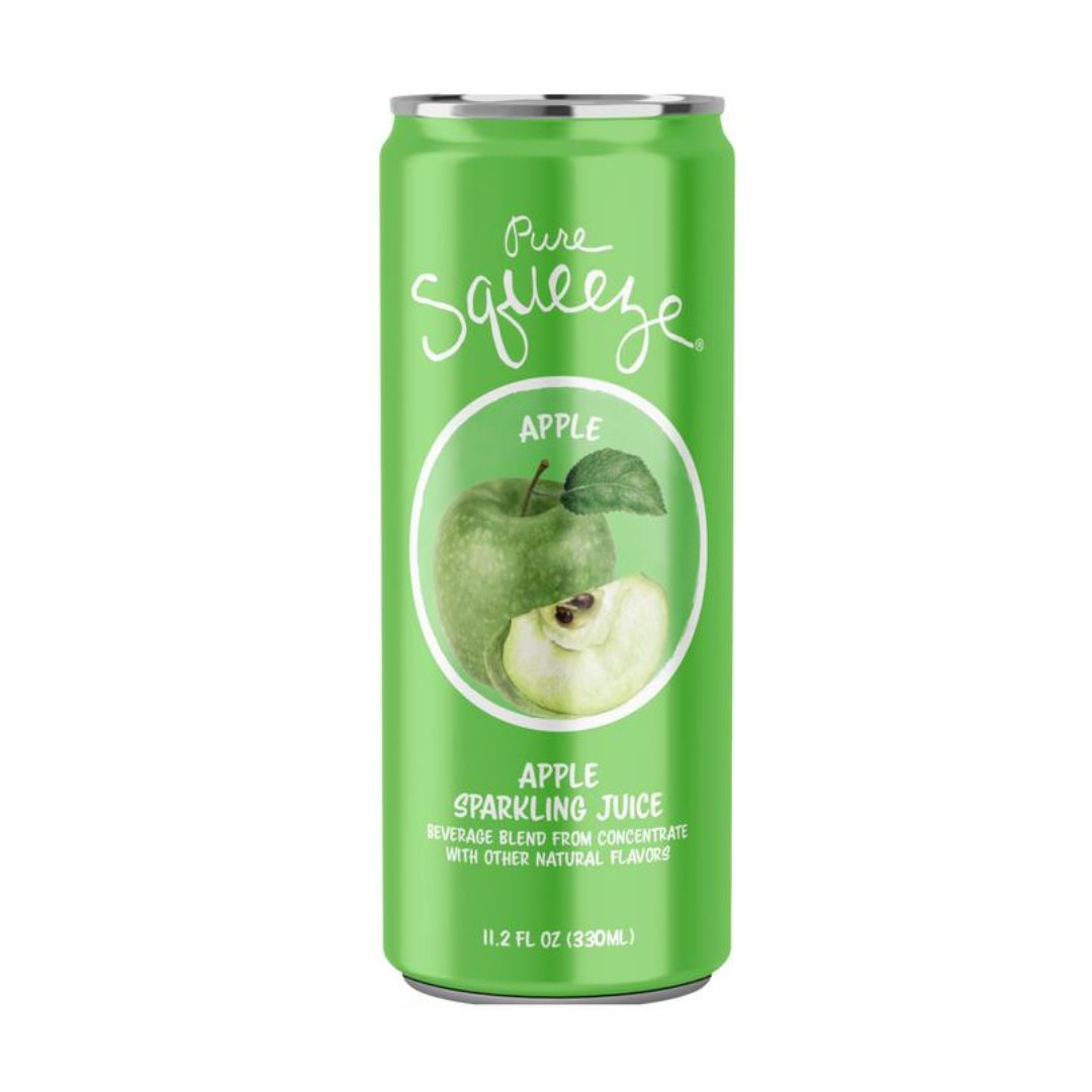 JUGO CON GAS SABOR MANZANA PURE SQUEEZE 330 ML