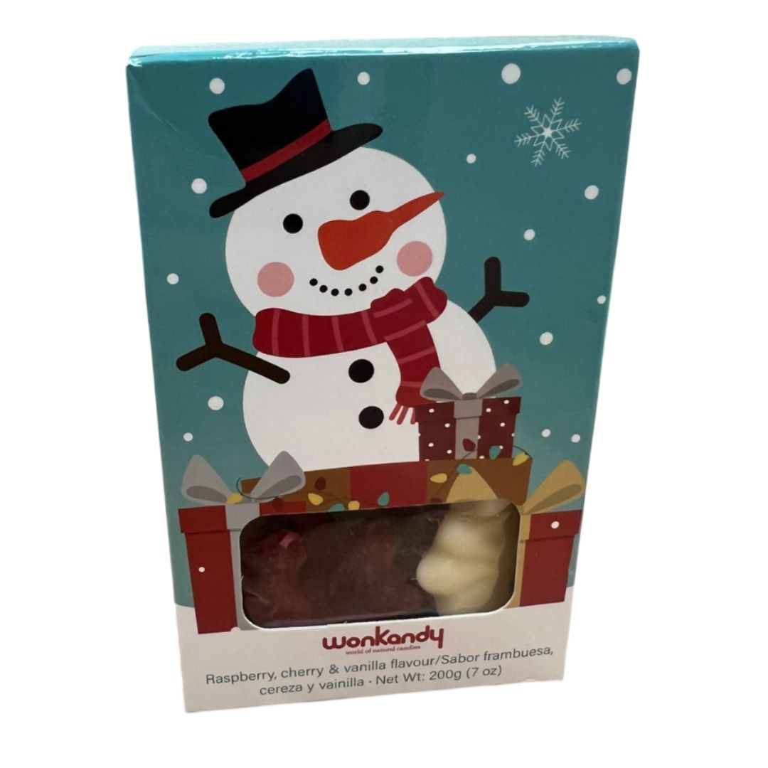 GOMITAS NAVIDEÑAS MUÑECO DE NIEVE 200 GRS