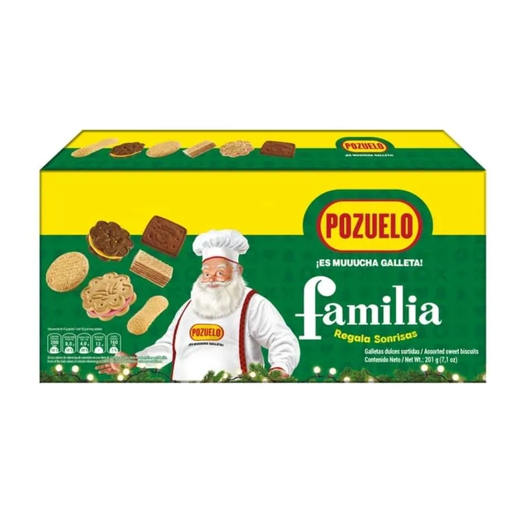 GALLETA NAVIDEÑA FAMILIA POZUELO 201 GRS