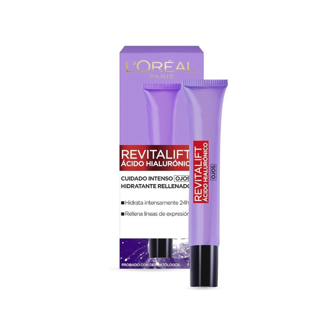 CREMA REVITALIFT LOREAL PARIS HIALURO OJOS 15ML