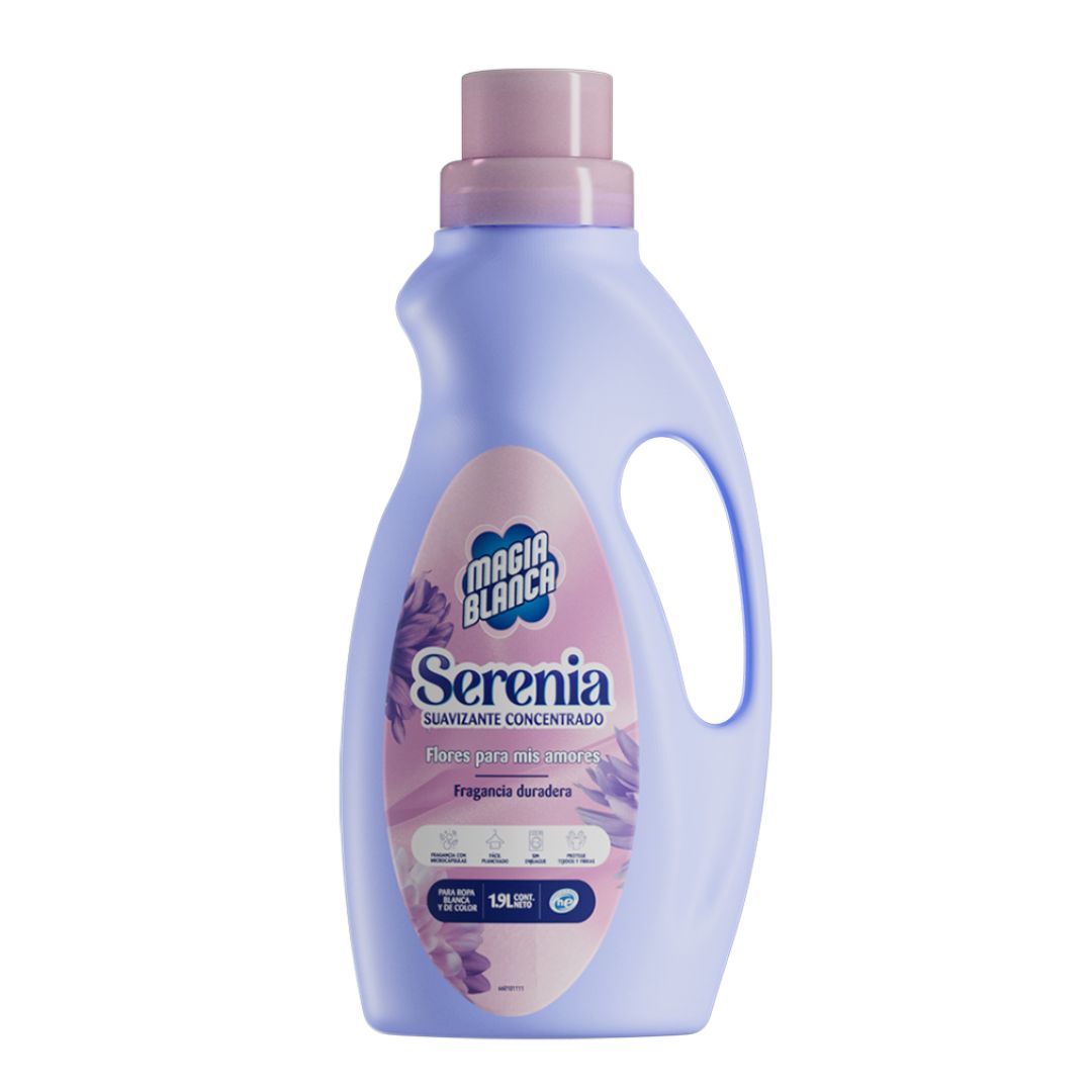 SUAVIZANTE SERENIA MAGIA BLANCA BOTELLA 1.9L