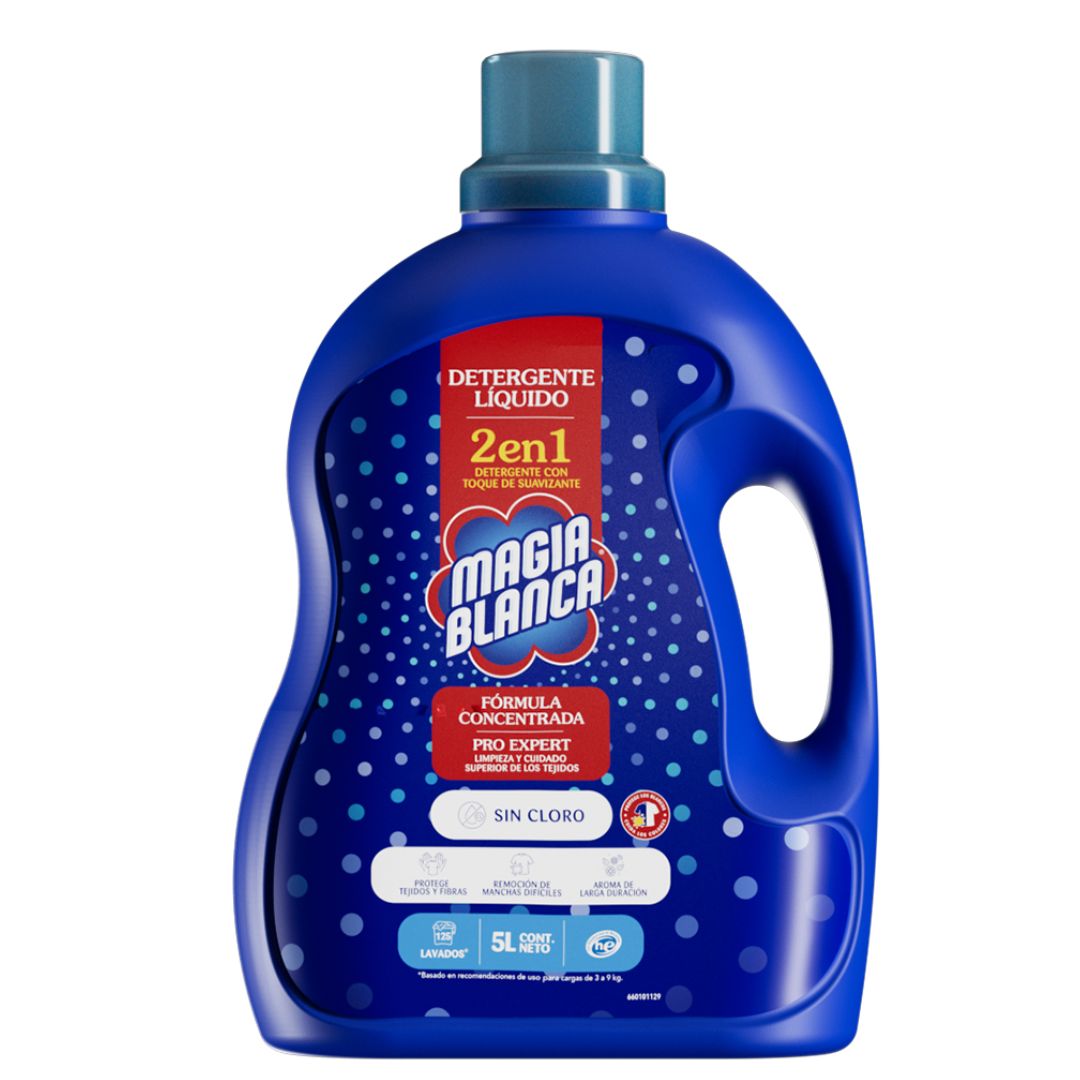 DETERGENTE LIQUIDO MAGIA BLANCA 5LTS