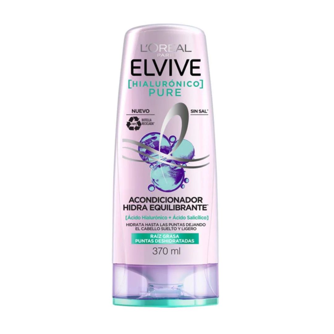 ACONDICIONADOR HIALURONICO PURE LOREAL ELVIVE 370 ML