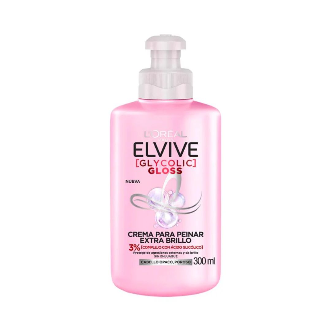 CREMA DE PEINAR ELVIVE GLICOLICO 300 ML