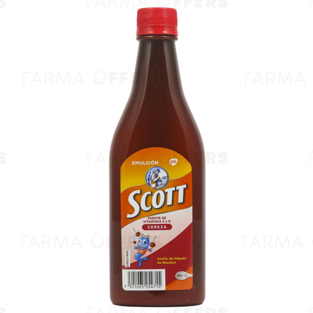 SCOTT EMULSION CEREZA 200ML