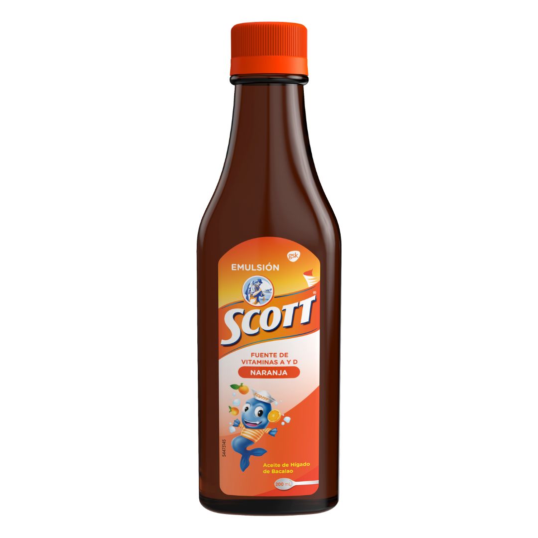 SCOTT EMULSION NARANJA 200ML