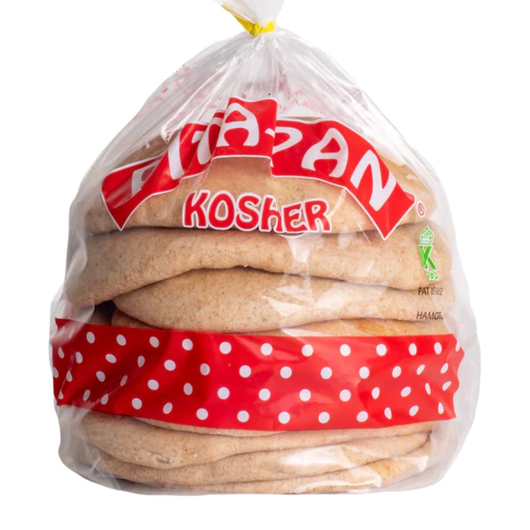 PAN PITA KOSHER INTEGRAL 850G