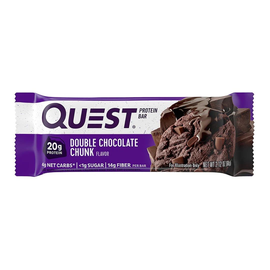 QUEST BAR DOUBLE CHOCOLATE CHUNK