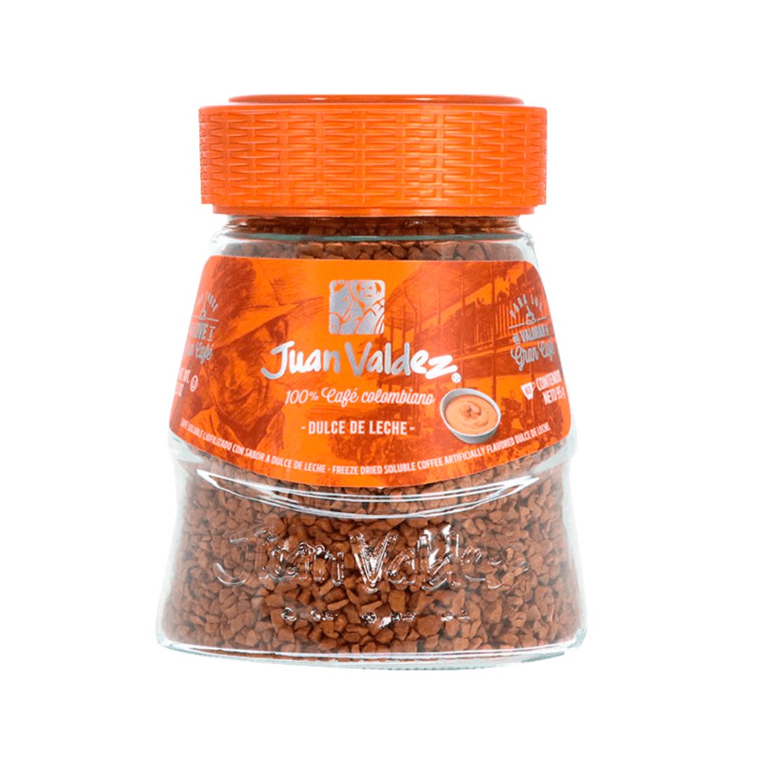 CAFE JUAN VALDEZ LIOFILIZADO DULCE DE LECHE 95G