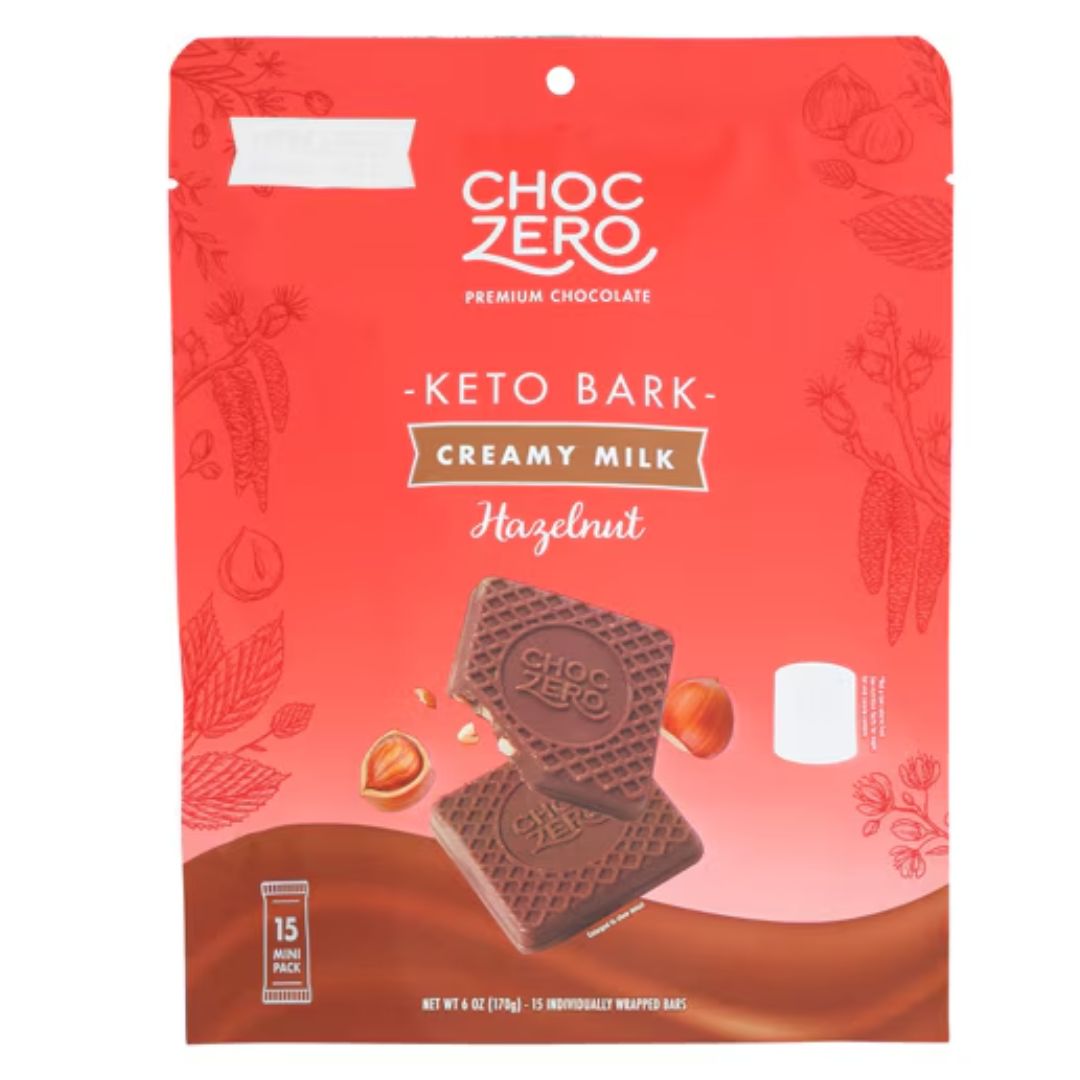 CHOCOLATE KETO MILK HAZELNUT CHOC ZERO