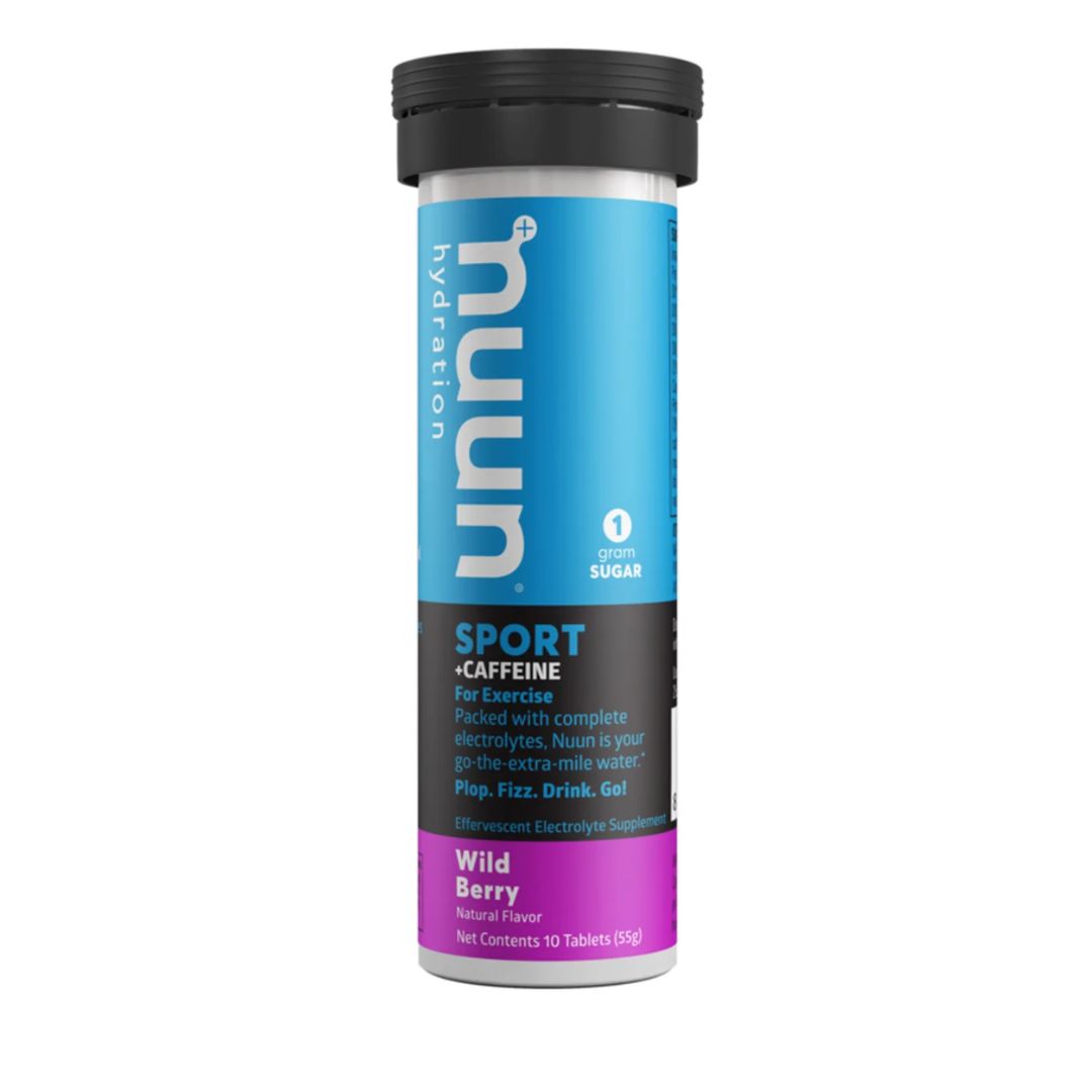 NUUN HYDRATION AND CAFFEINE WILD BERRY