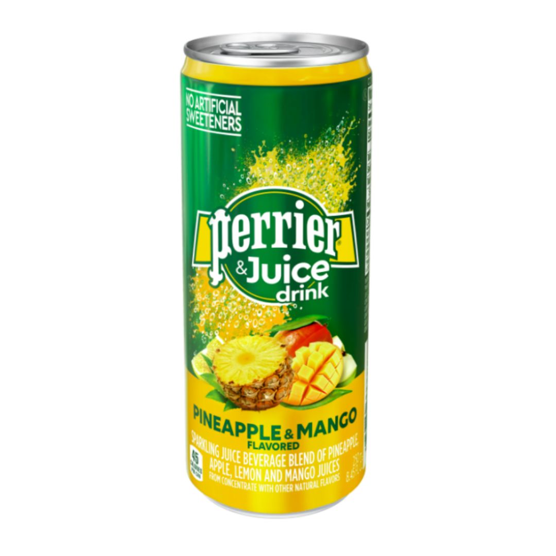 AGUA CON GAS PERRIER PINEAPLE MANGO