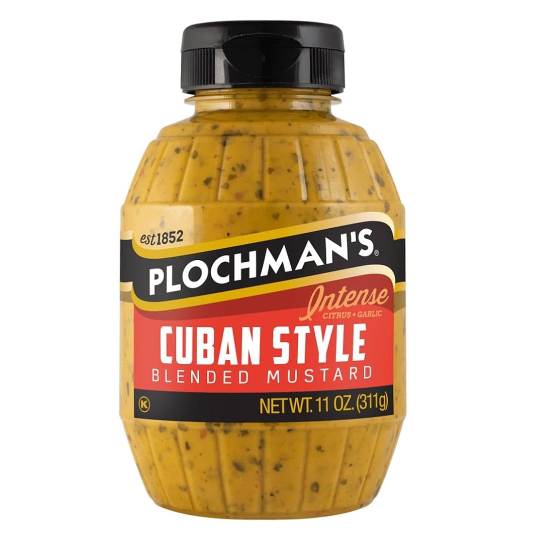 PLOCHMAN´S CUBAN STYLE BLENDED MUSTARD 11 OZ