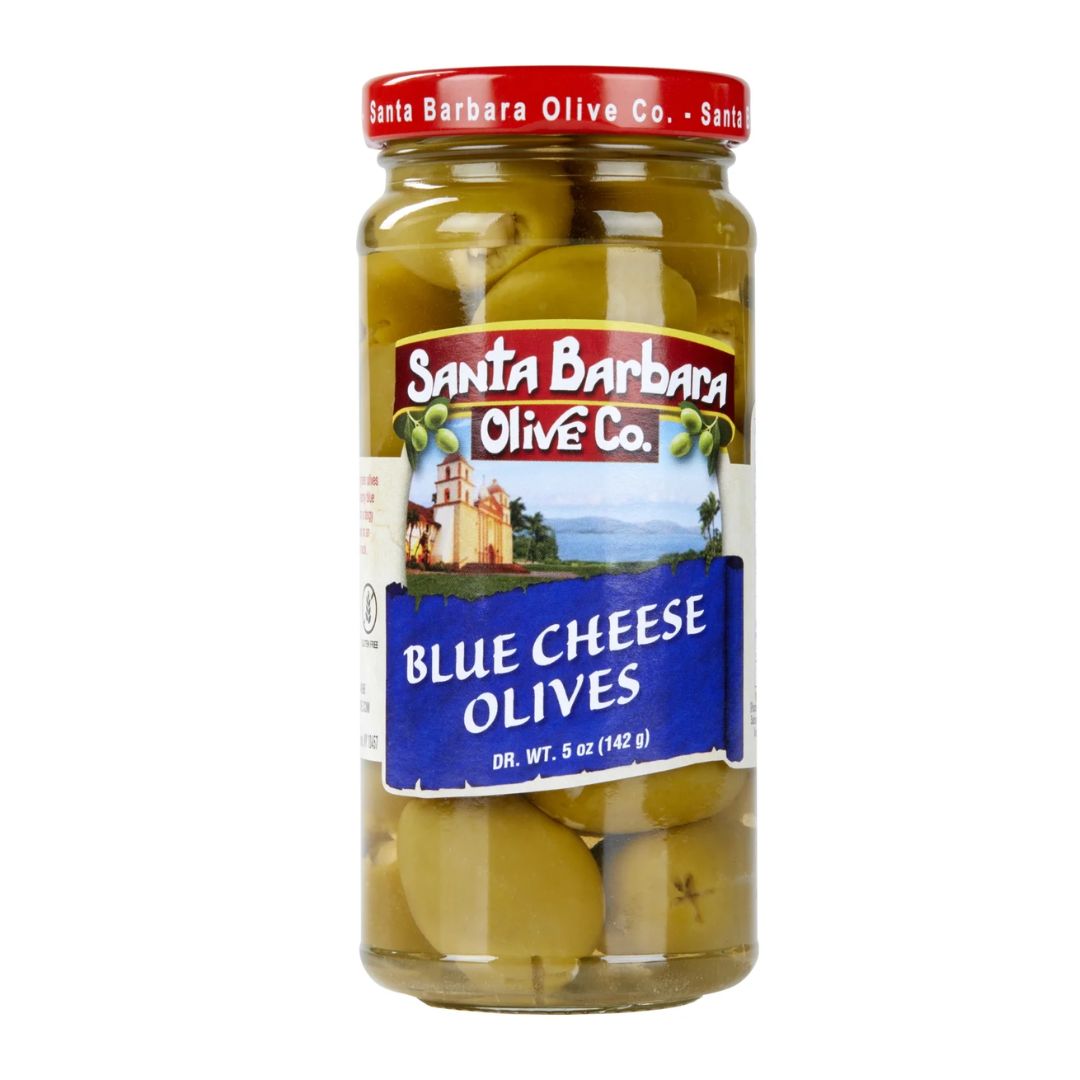 ACEITUNAS RELLENAS QUESO AZUL SANTA BARBARA 5 OZ