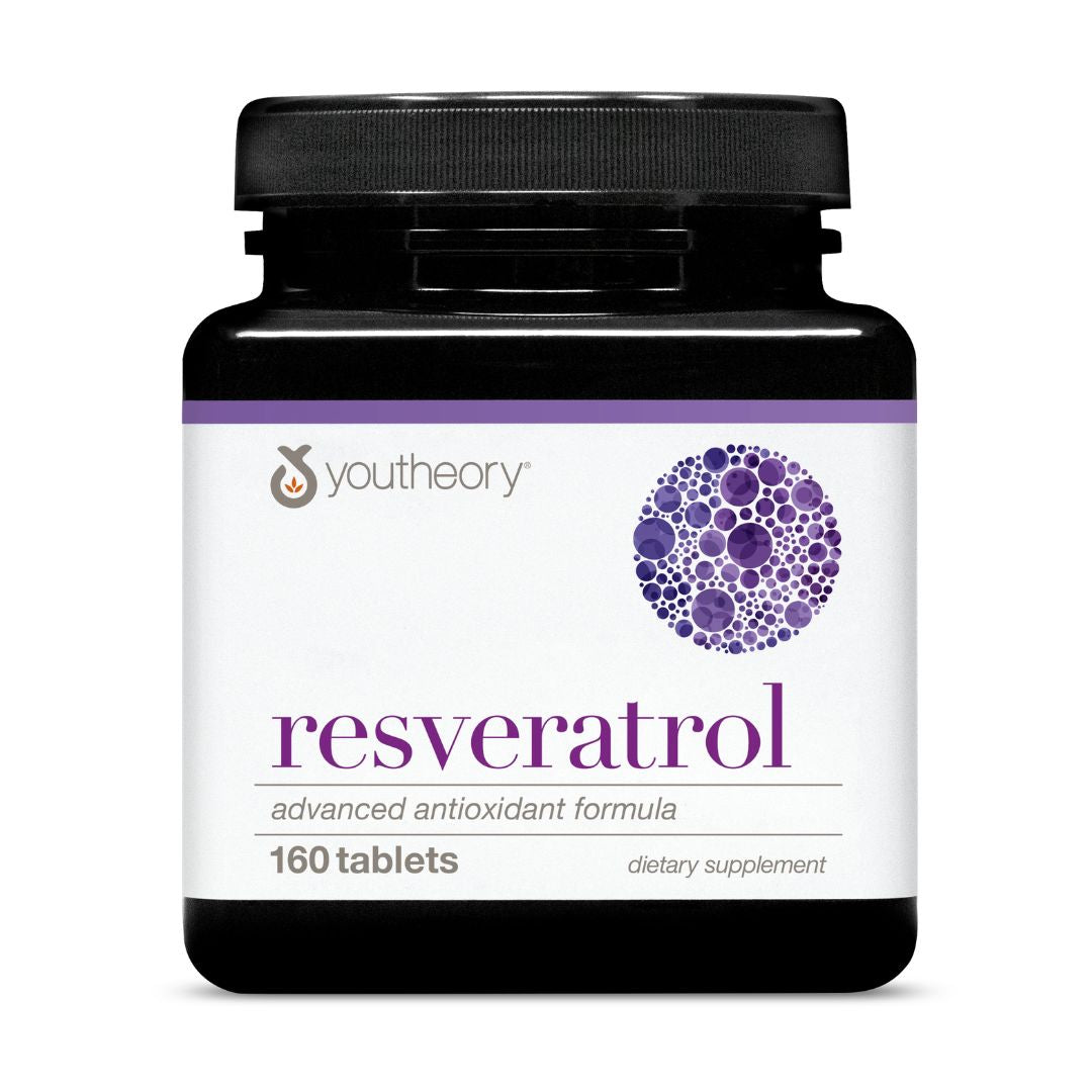 YOUTHEORY RESVERATROL ADVANCED ANTIOXIDANT