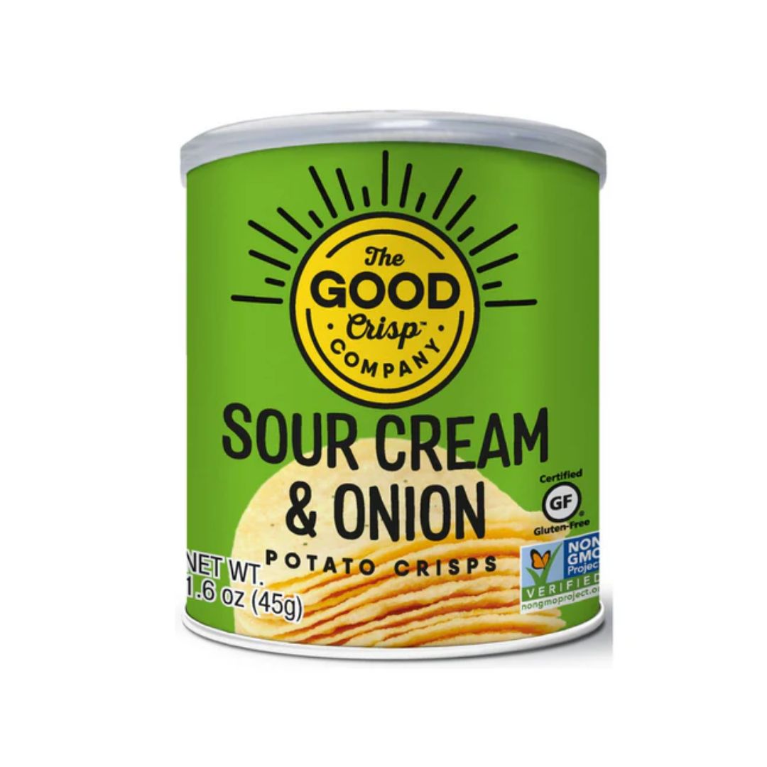 THE GOOD CRISP COMPANY PAPAS CRUJIENTES SABOR CREMA AGRIA Y CEBOLLA