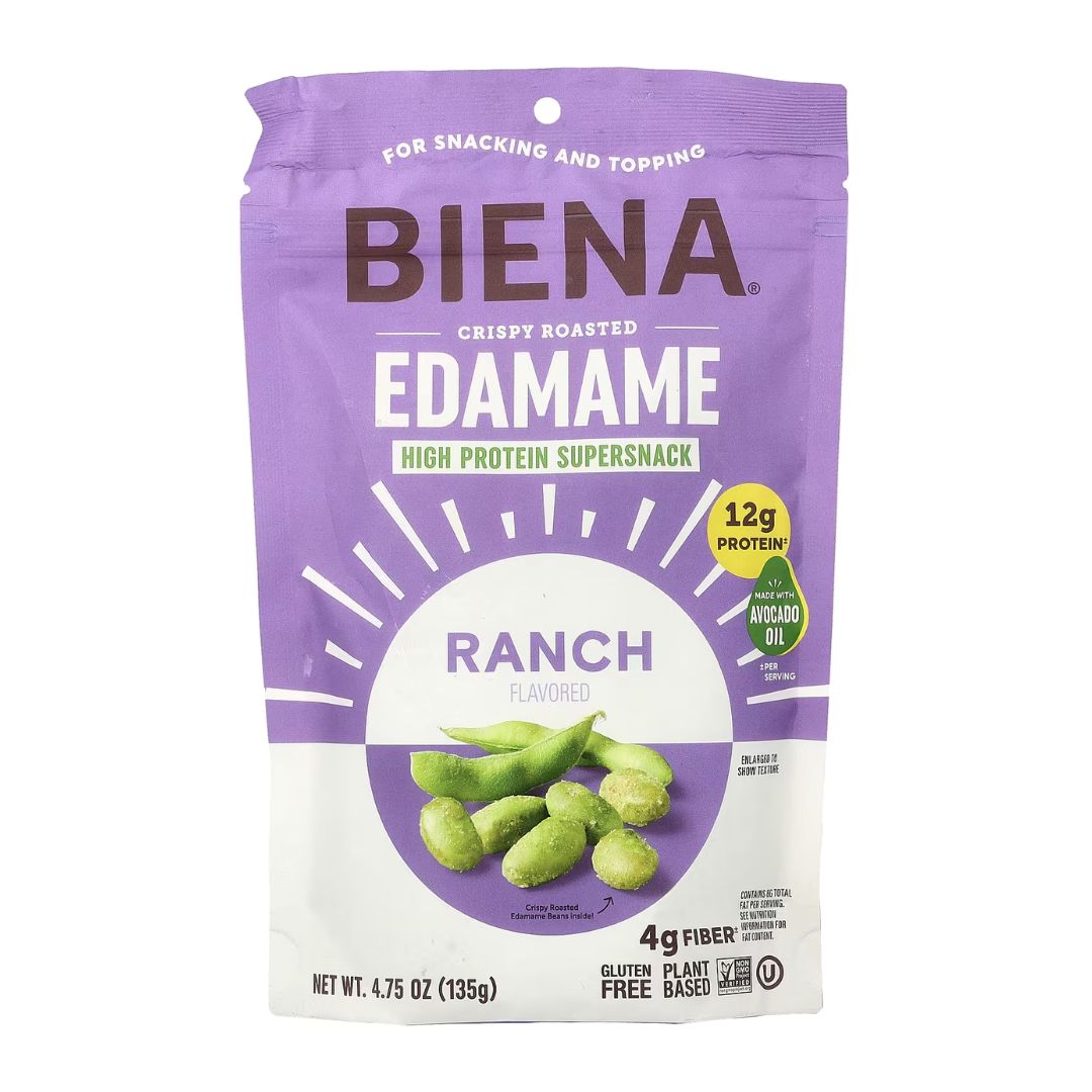EDAMAME TOSTADO SABOR RANCH BIENA 135 G