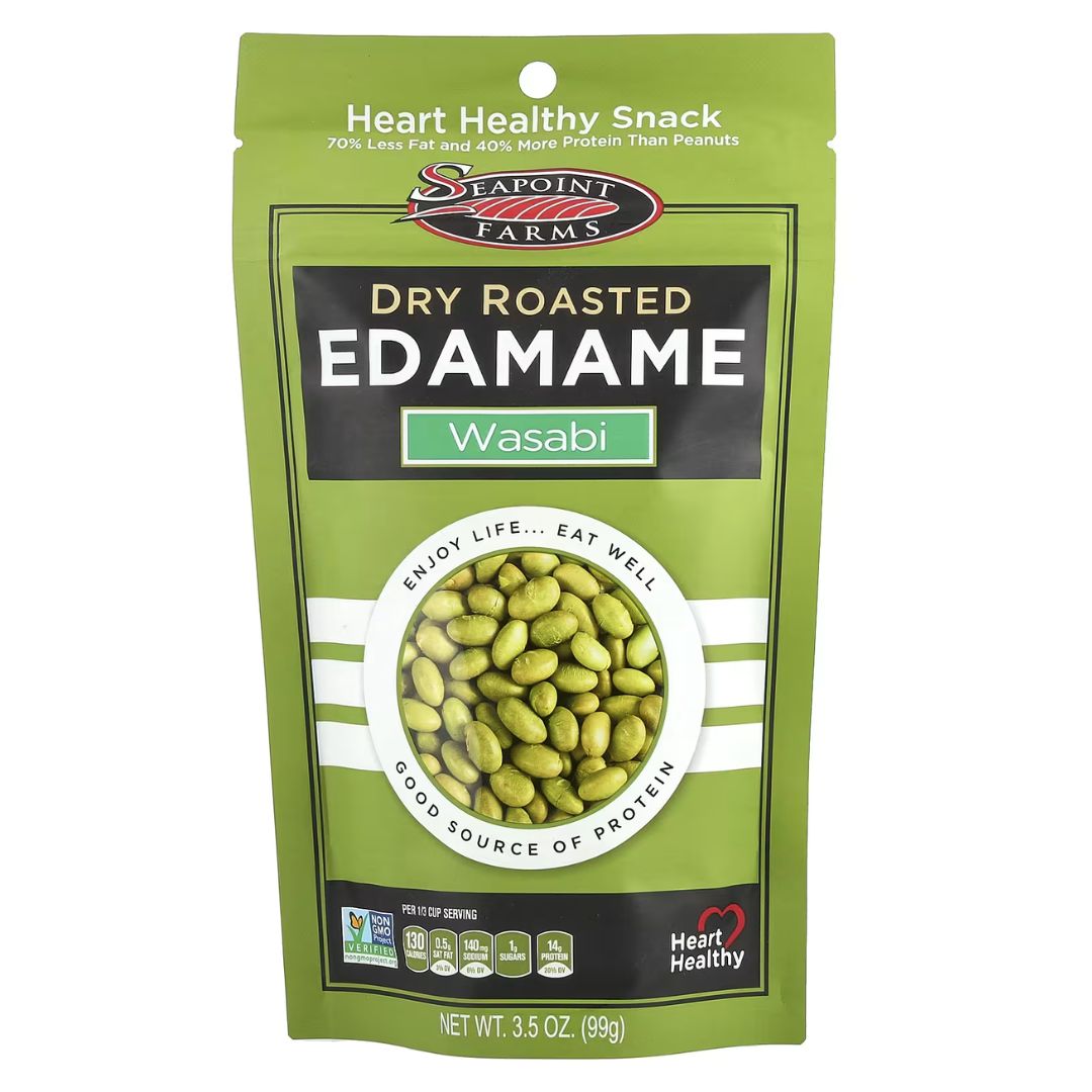 EDAMAME TOSTADO SECO SABOR WASABI SEAPOINT FARMS