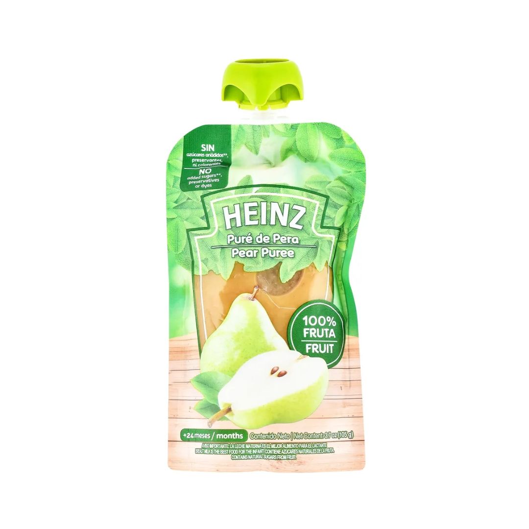 HEINZ COLADO 100% PURE DE PERA FLEX 105 GR