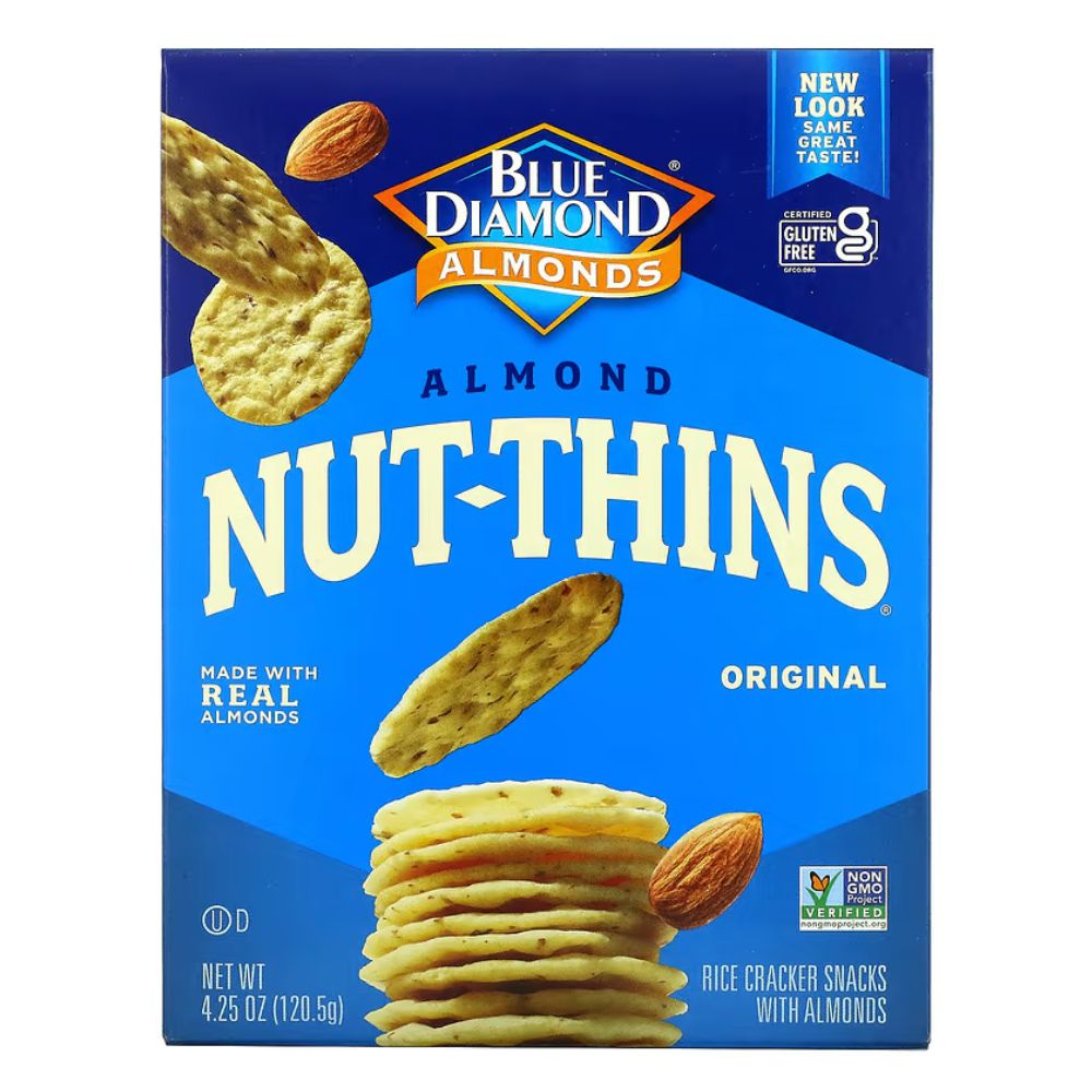 GALLETAS DE HARINA DE ALMENDRA ORIGINAL BLUE DIAMOND 120.5 GR