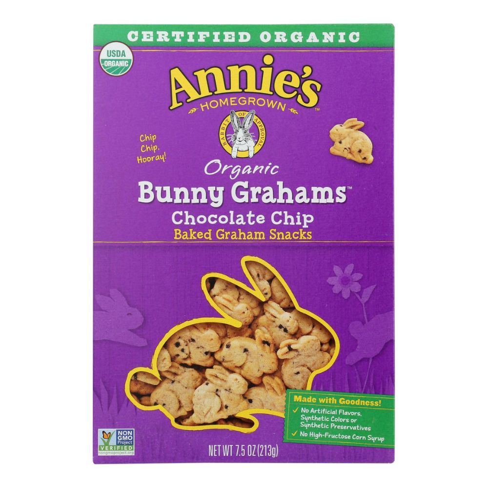 GALLETAS CHOCOLATE CHIP BAKED BUNNY ANNIE'S 7.5 OZ