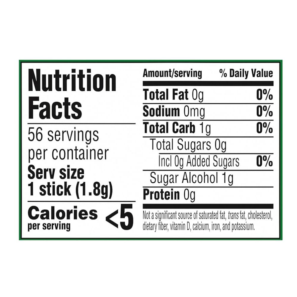 CHICLES TRIDENT SPEARMINT 12 UND