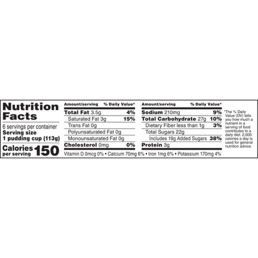 PUDDING SWISS MISS CHOCOLATE 4 OZ