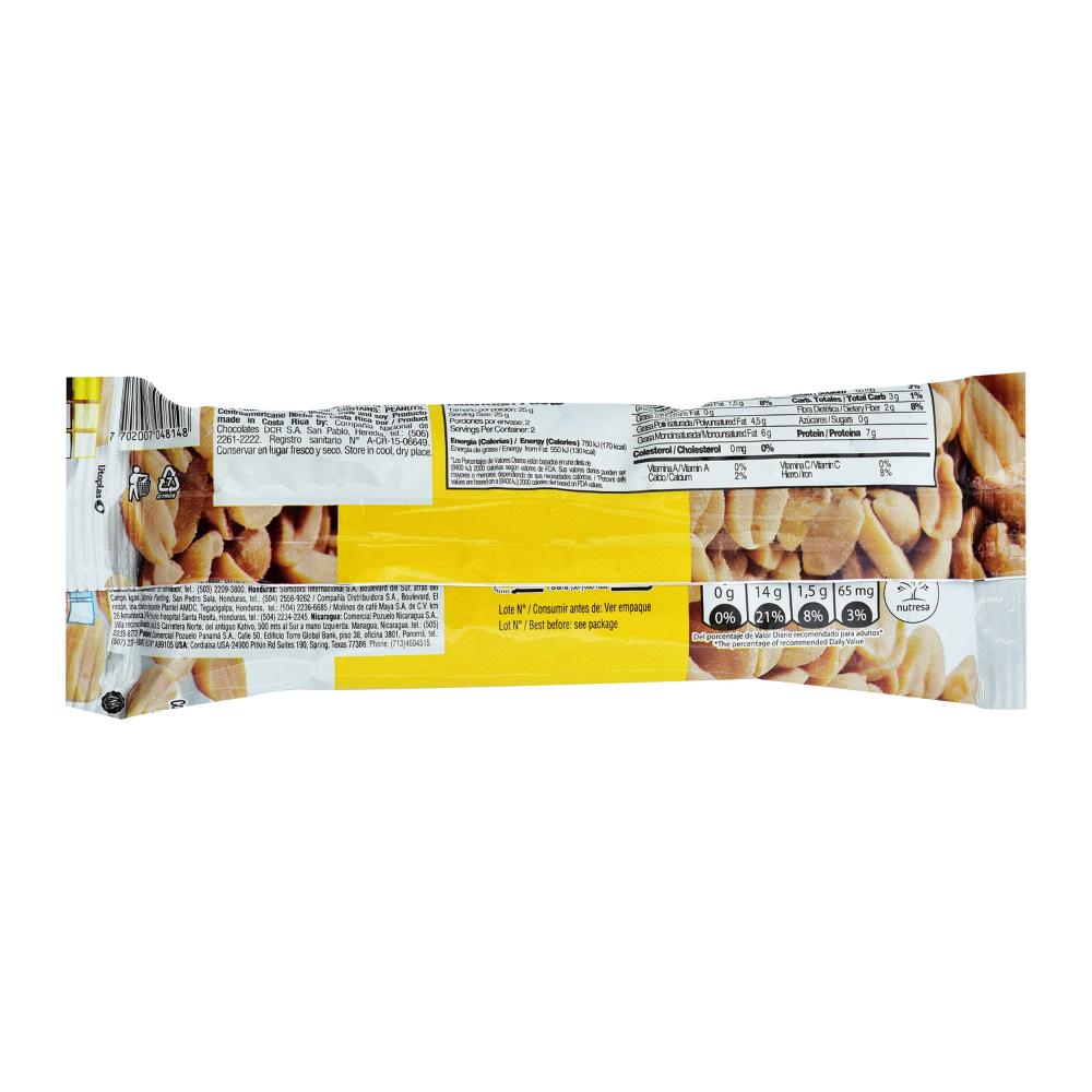 MANI GRANUTS CON SAL 50 G