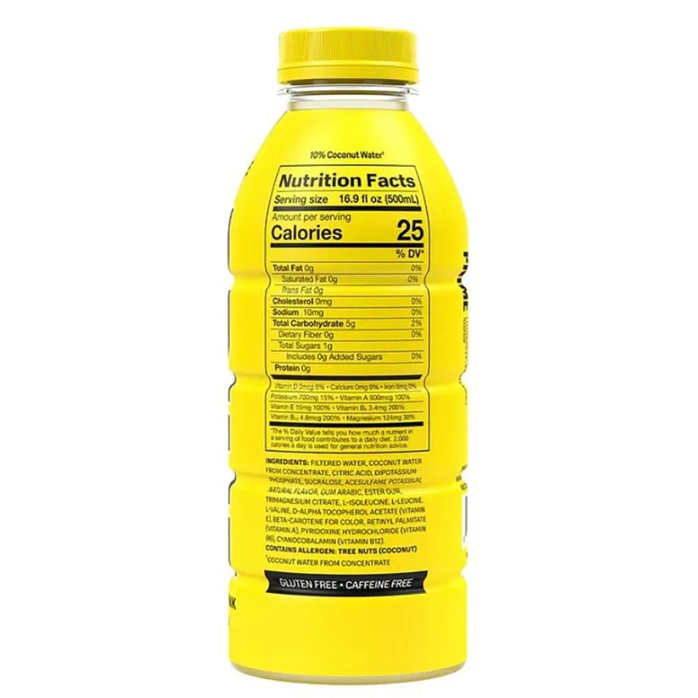 BEBIDA HIDRATANTE PRIME LEMONADE 500 ML