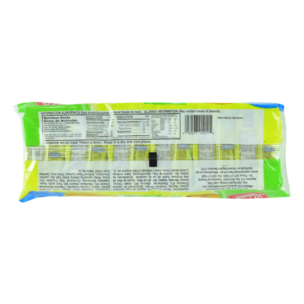 GALLETA PASCUAL SANDWICH LIMÓN 360 G