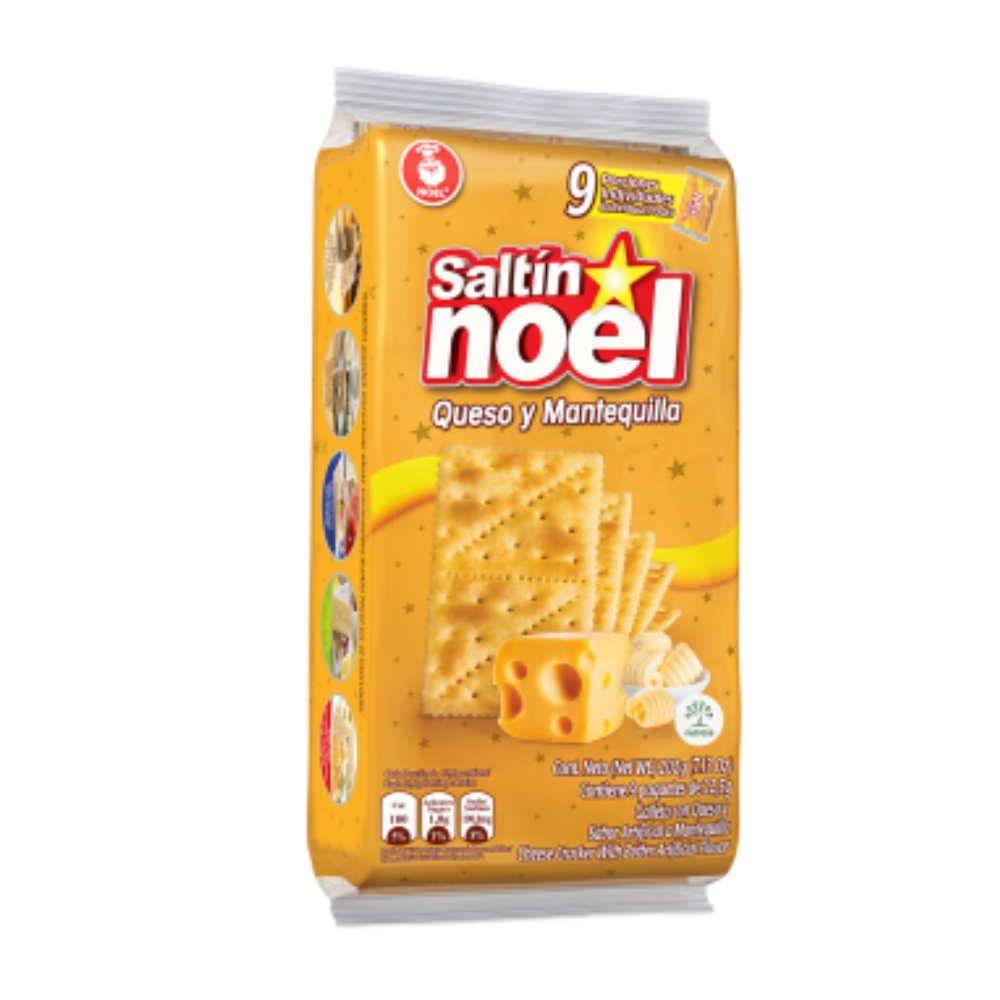 GALLETA SALTIN NOEL SEMILLAS Y CEREALES BOLSA 9 UNI