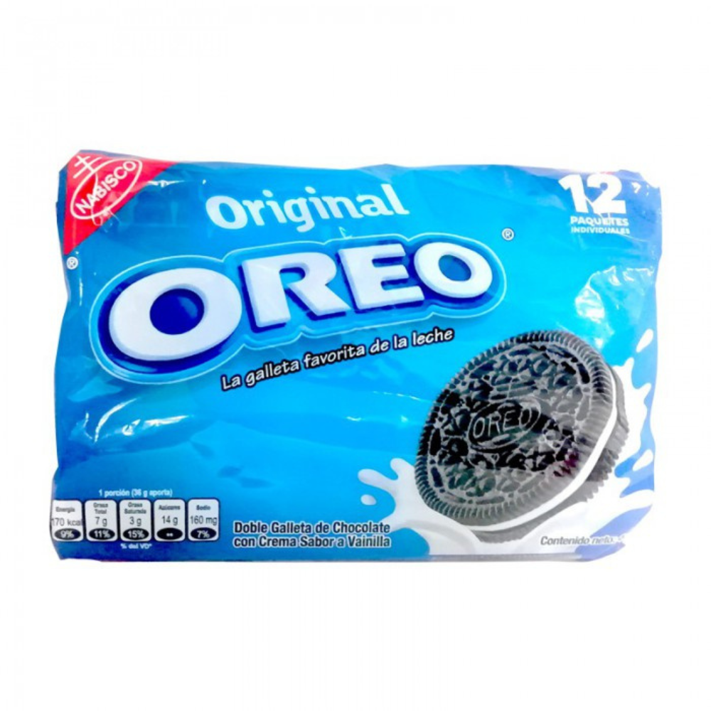 GALLETA OREO 12UND 432 GR