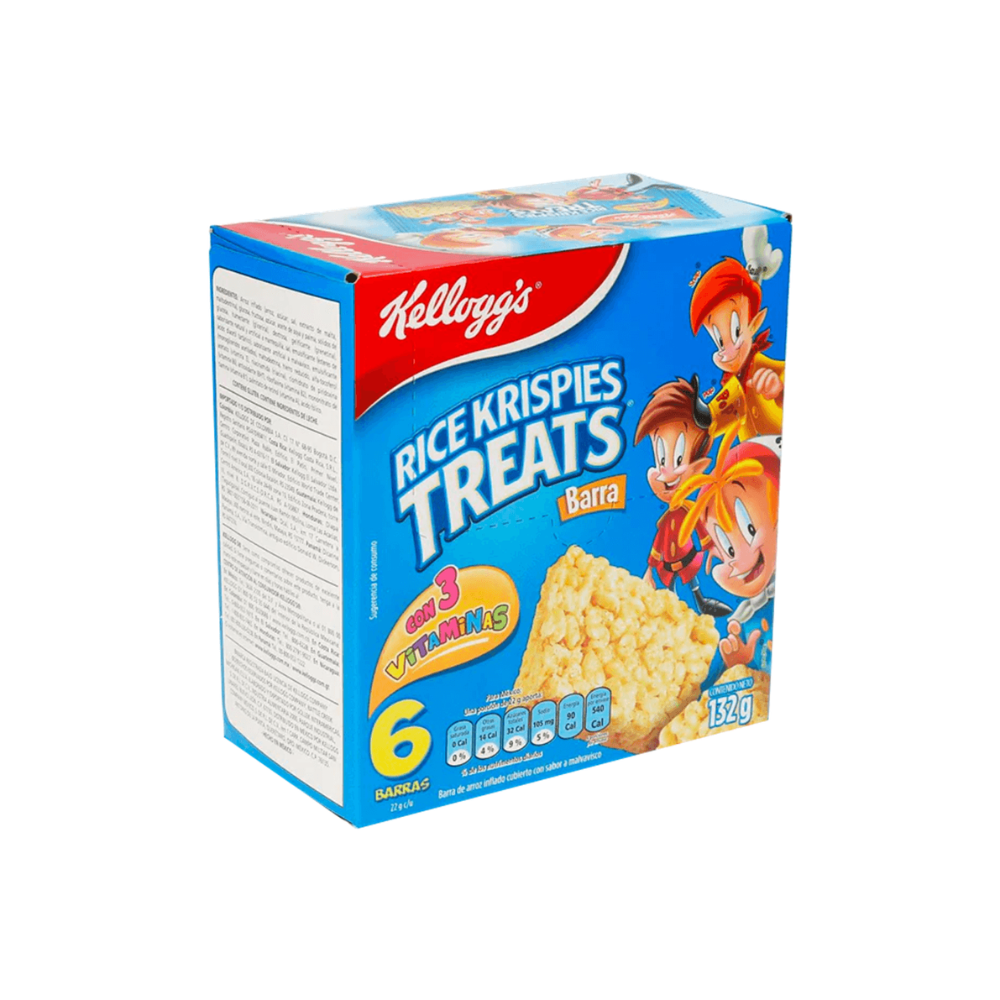 BARRA KELLOGGS RICE KRISPIES TREATS 6 PACK