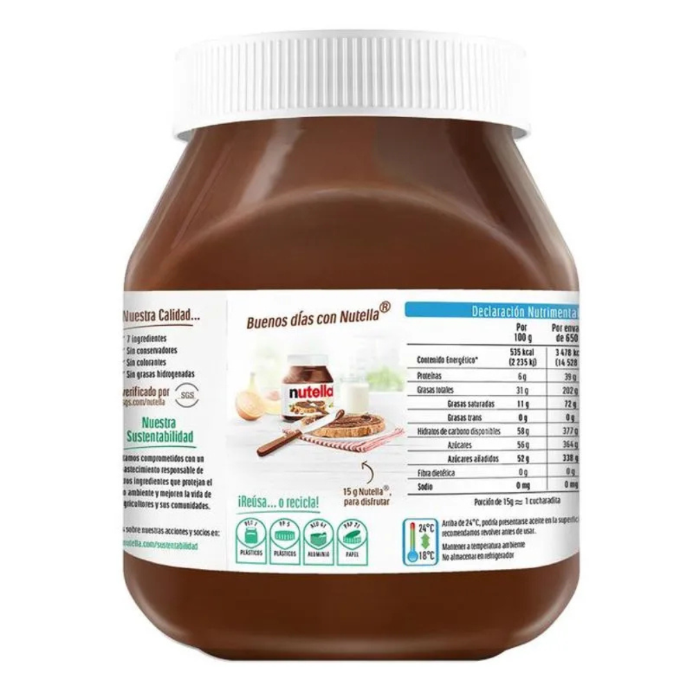 CHOCOLATE NUTELLA 650 G