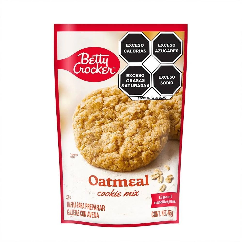 MEZCLA PARA GALLETAS DE AVENA BETTY CROCKER 496 GR