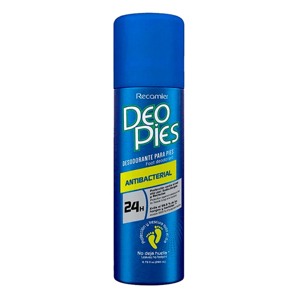 DESODORANTE PARA PIES EN AEROSOL RECAMIER 260 ML