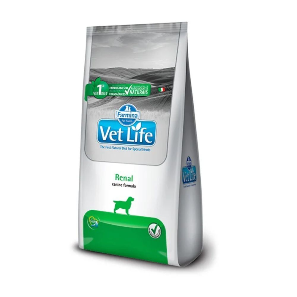 COMIDA SECA PERROS VET LIFE RENAL 2 KG