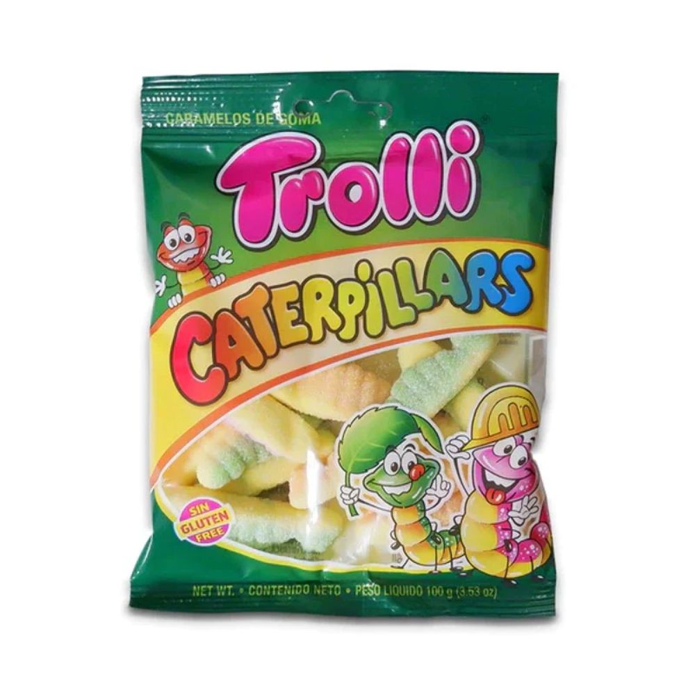 GOMITAS CATERPILLAR PEG TROLLI 100 GR