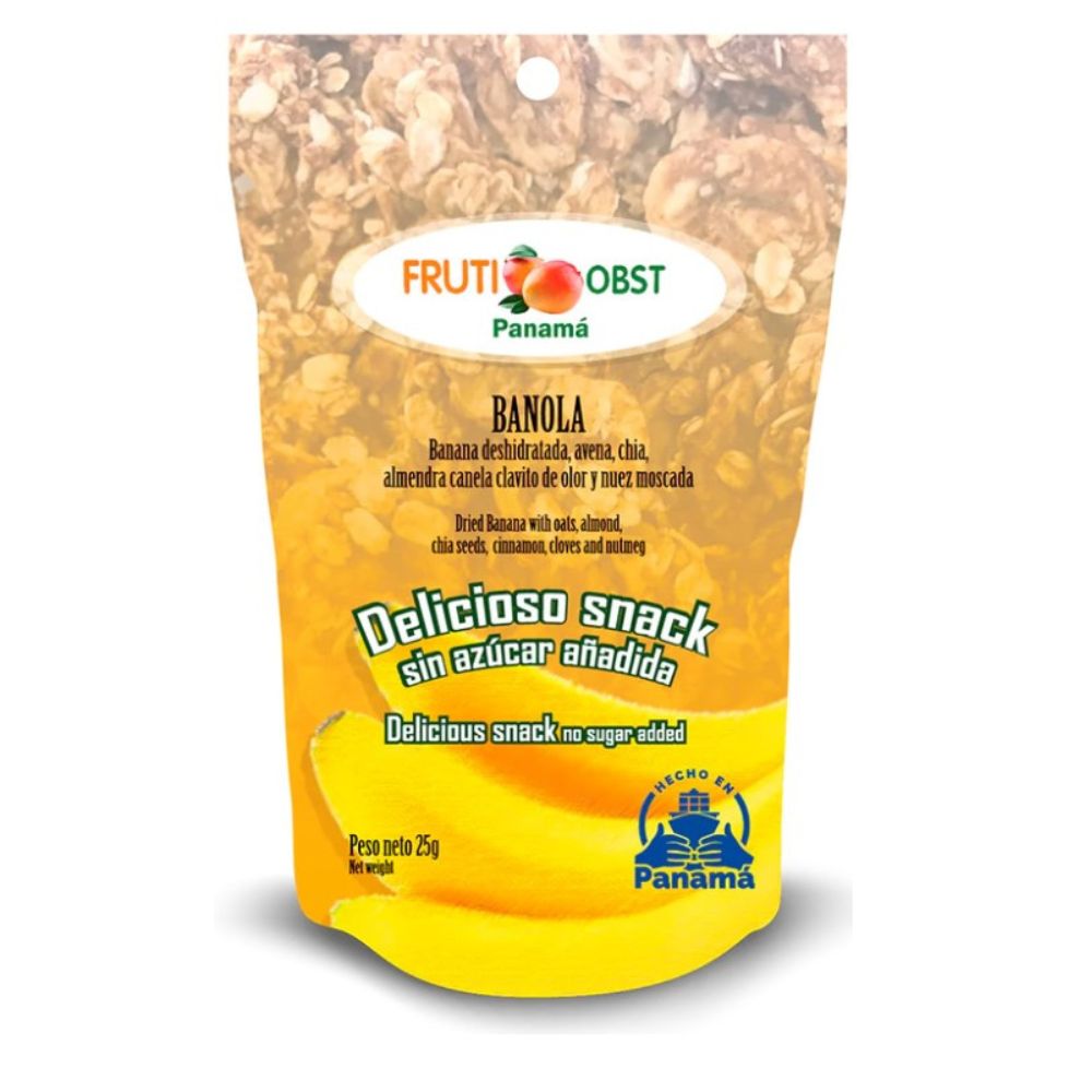 BANOLA DESHIDRATADA FRUTI OBST  25 GR